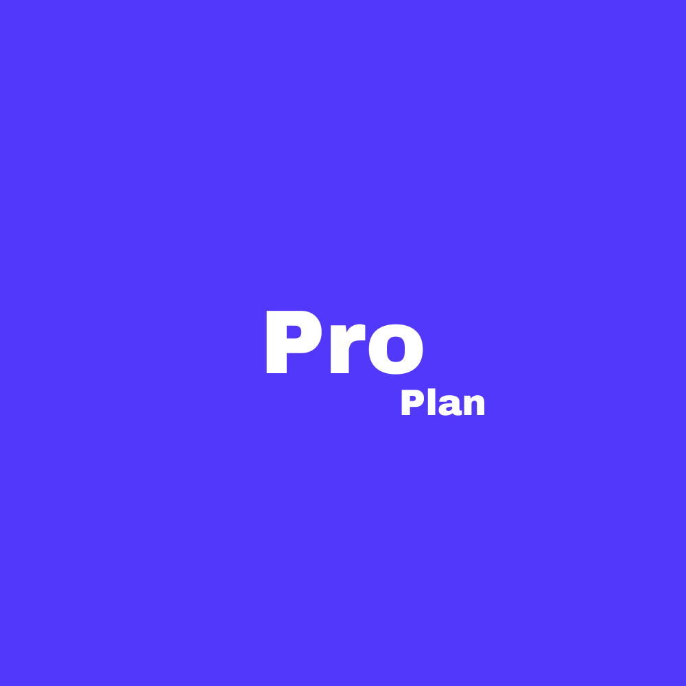 Pro Plan